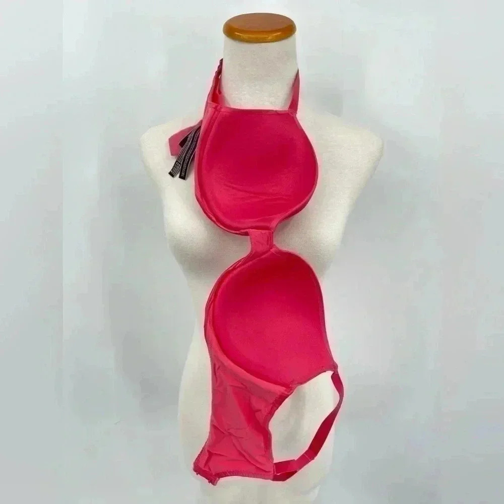 Victoria's Secret Very Sexy Push Up Padded Underwire Coral Bra, 34D - Picture 5 of 8